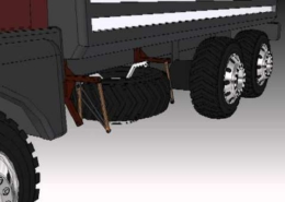 Spare tire deployment linkage