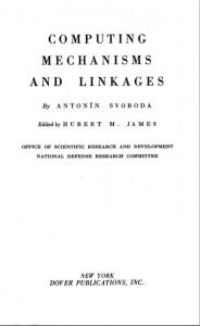 Svoboda: Computing mechanisms and linkages