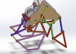 Mechanical Walker designed by Team 6