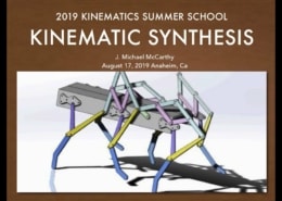 Kinematics Lecture:  Curvature Theory and Walking Robots