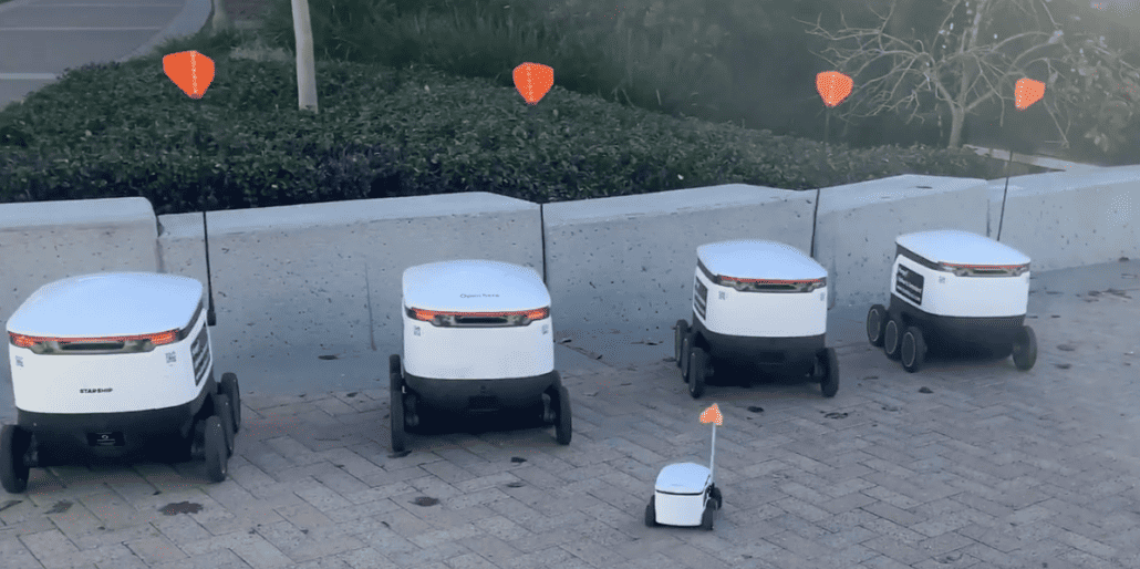 Mini Starship Delivery Robot