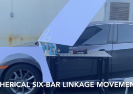 Innovative car door linkage